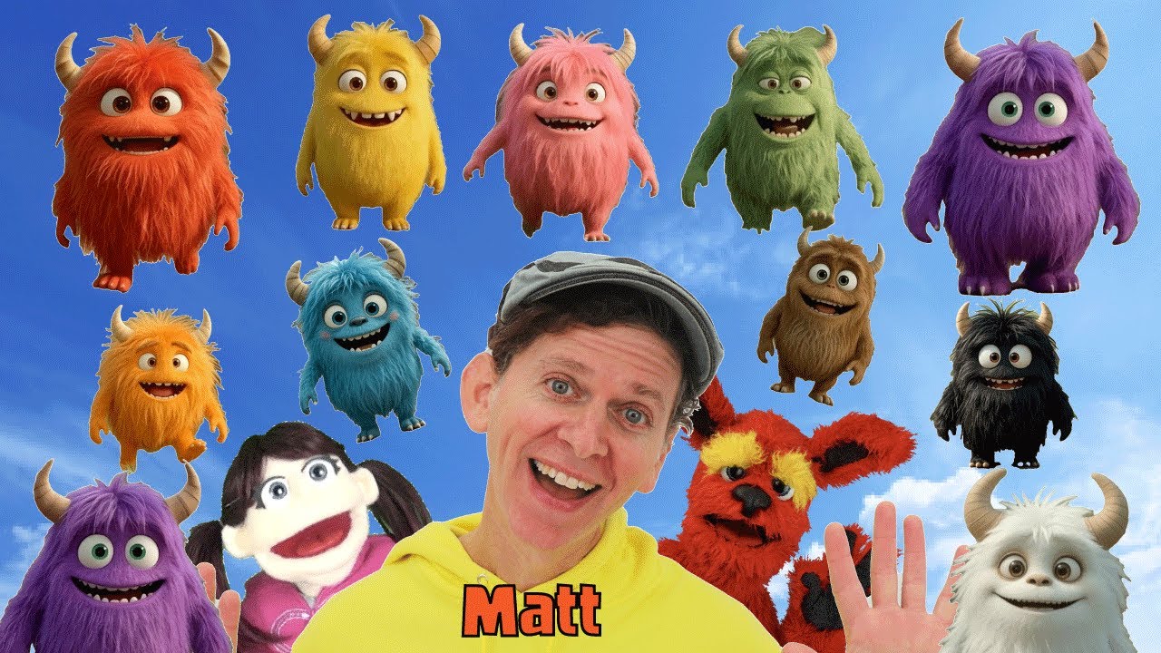 Funny Monster Colors | What Do You See? Song | Find It Version | Dream English Kids