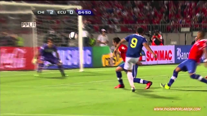 Chile 2 - 1 Ecuador | Clasificatorias Brasil 2014