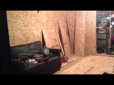 Turn your Storage shed into a man cave cheap.