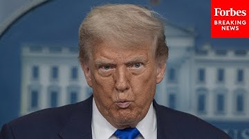 Trrump Asked About Temporary Protected Status For El Salvador Following Administration