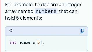 CS3251 UNIT 2  One Dimensional Array  in C