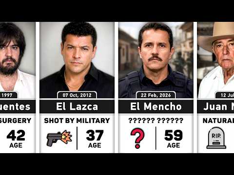 Death Reasons of Major Mexican Cartel Bosses | Shocking Ways Cartel Leaders Met Their End!