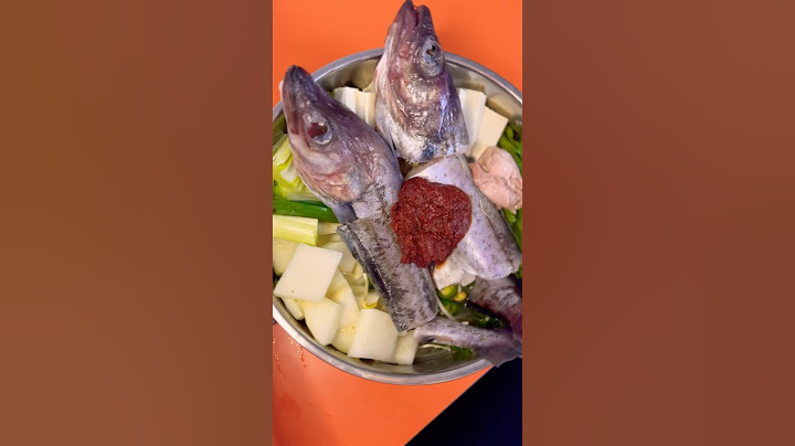 동태 두마리를 꿀꺽! 추운 겨울 동태찌개에 소주 한잔? 동태찌개 레시피 #koreanfood#fishingvideo#동태찌개#동태#동태찌개레시피#생선찌개#동태탕#동태요리