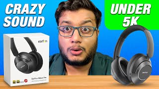 EarFun Wave Pro Headphones unboxing &amp; Review || First Review in India
