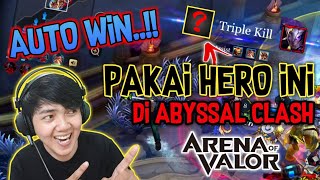 KOCAKK..!! jadi "AUTO WIN" kalau pakai HERO ini di Abyssal Clash - Arena Of Valor screenshot 5
