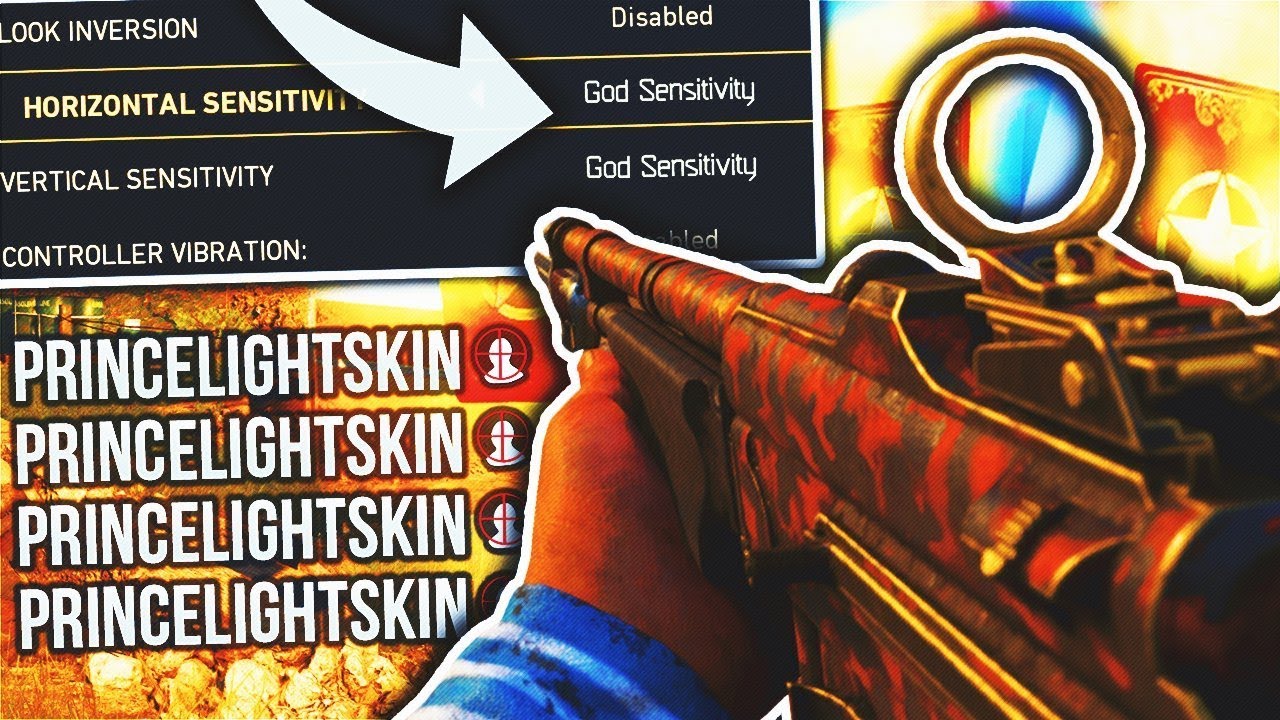 CONTROLLER SENSITIVITY in COD (GODLY) - Better Aim Accuracy Best WW2 Settings! - YouTube