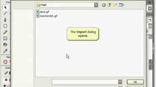 Full 18. Tutorial Flash 8 - Importing a Bitmap.avi Update