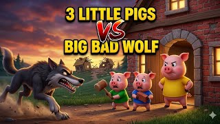 3 Little pigs story | kids stories| funny stories