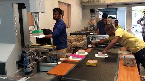 Rigid Box Wrapping & Folding Machine