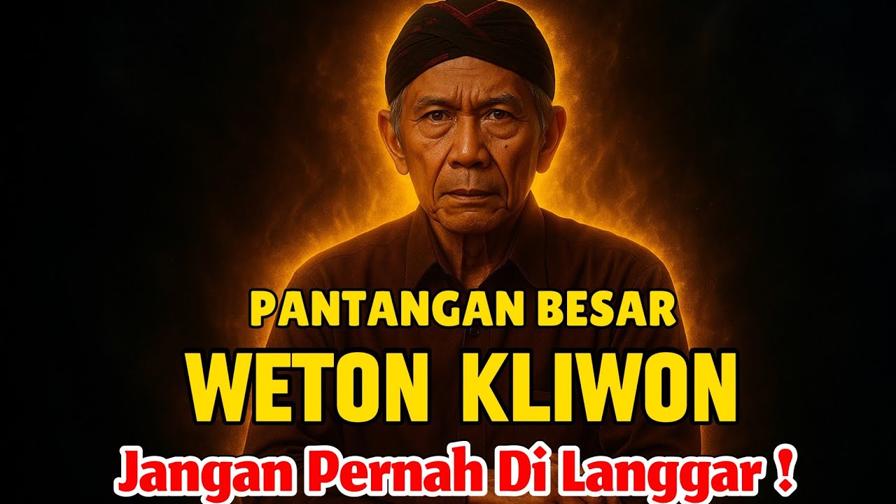 Jangan di Langgar ‼️inilah 5 Pantangan WETON KLIWON yang Bisa Bikin Hidupmu Celaka!