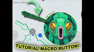 TUTORIAL MACRO BUTTON AGAR.IO MOBILE !!! (no root) 🔥