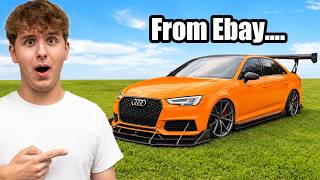 Installing an EBAY Wing and Front Splitter on My Audi!