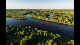 Рыбалка  телевизорами на реке Припять. Ночевка на берегу.