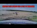 PIT MANEUVER into field flips vehicle - Suspect flees across the farm /Arkansas State Police pursuit