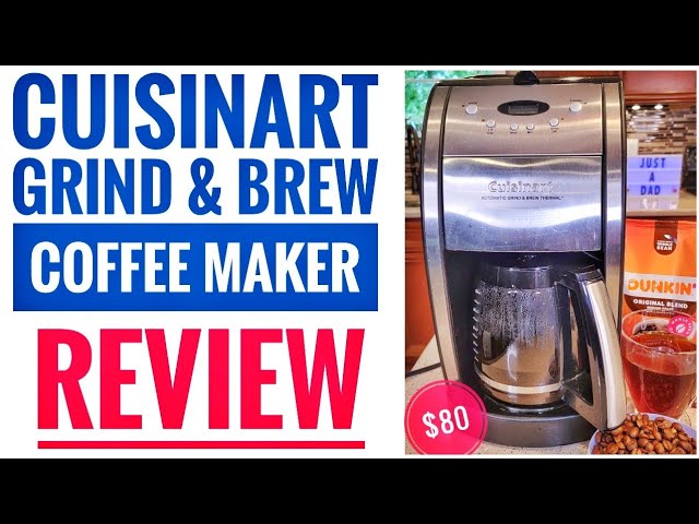 Cuisinart Grind & Brew Coffee Maker Black Dgb-550bk - Best Buy