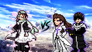 Byakuya TYBW V3 OP VS Aizen V2 OP (all form) & Aizen TYBW V3 OP in Jump Force Mugen