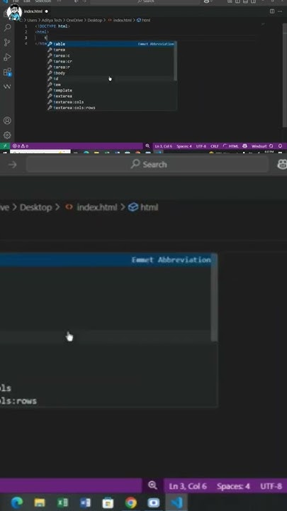 How to make basic web page using HTML #coding #webdesign - YouTube