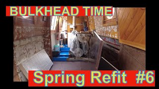 Narrowboat Refit #6 Cutting the bulkhead and penitrating epoxy
