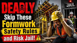 DEADLY Skip These Formwork Safety Rules and Risk Jail!
