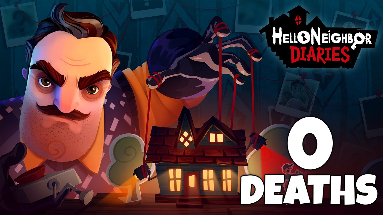 Completing Hello Neighbor Diaries without getting Caught