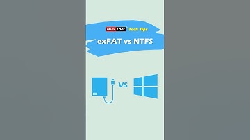 exFAT vs NTFS? Which One Should You Choose? #windowstips #filesystem