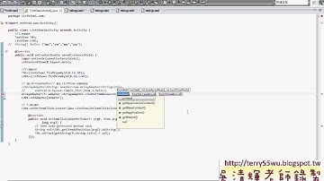 03 CH07 ListView1改ListView範本德明資科APP開發 吳老師提供2