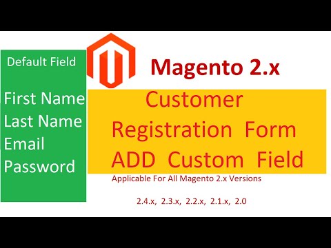 #Magento 2 #Additional Field in #Customer #Registration Form Page or #Customer #Create #Account Page