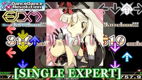【DDR 2014】 M.A.Y.U. [SINGLE EXPERT] 譜面確認+クラップ