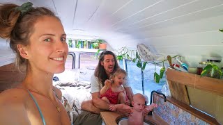 Tiny House Night Routine Bus Living With 2 Kids