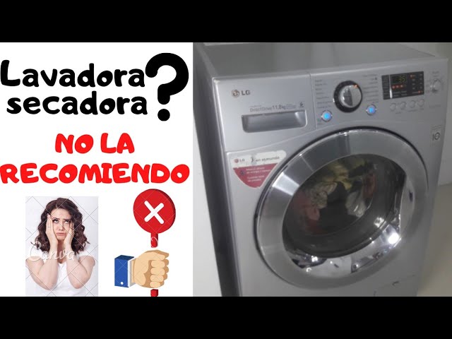 Lavadora secadora silenciosa: cómo elegir la correcta