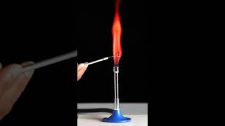 Strontium 🔥 red flame #chemistry #science #experiment
