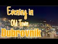 Old Town Dubrovnik, Croatia | Evening Walk | August 2021