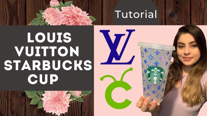 Louis Vuitton Starbucks cup!😍😍 - K.S_handmade_creations