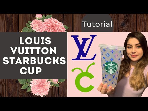 LV Inspired Starbucks Venti Cup – Stick it with Isa