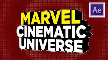 Create Stunning 3D Comic Book Text Animation with After Effects