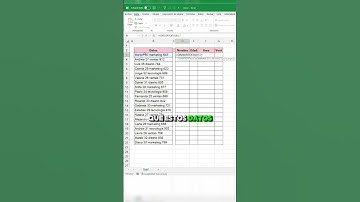 Como usar la función dividir texto de forma correcta #Excel #office #tutorial #yerrihz