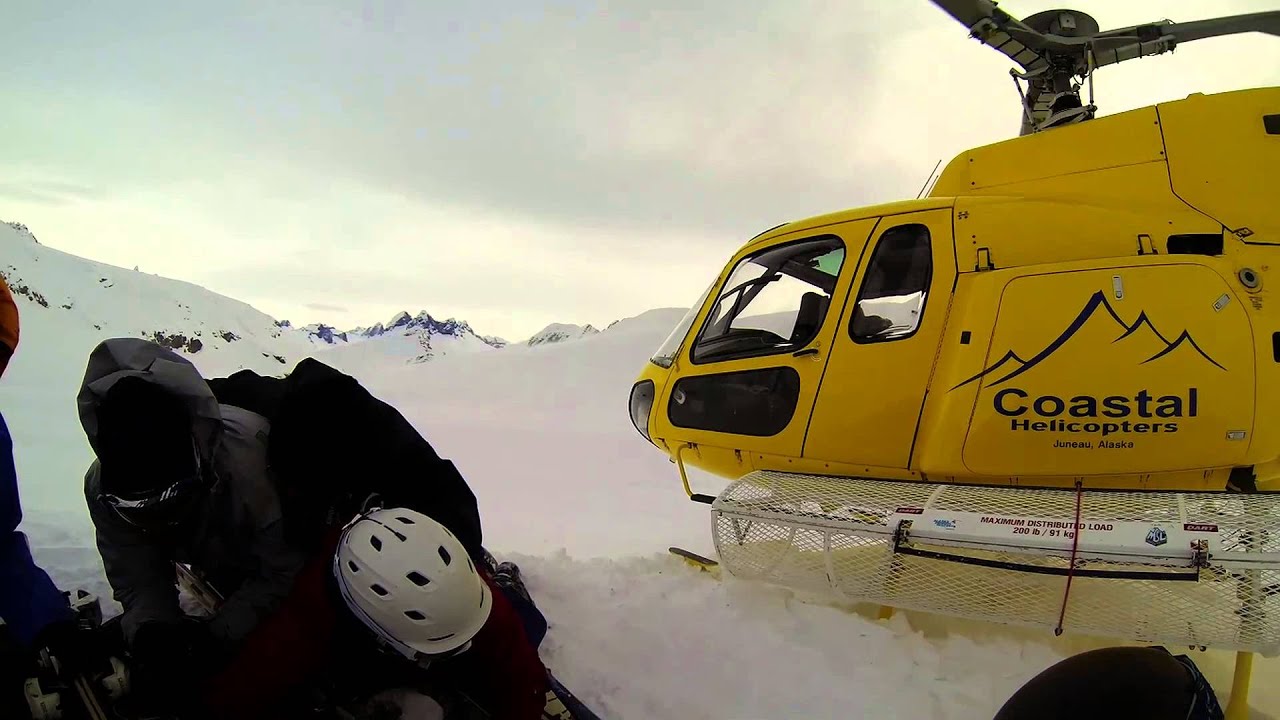 HeliSkiing Grandchild Peaks near the Juneau Iciefield, Alaska YouTube