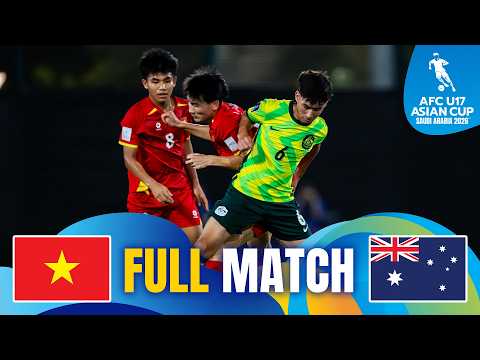 Vietnam vs Australia | Full Match | Quarter-Finals – AFC U17 Asian Cup™