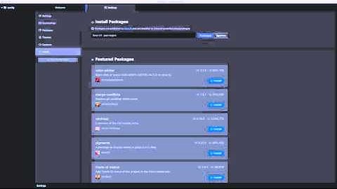 2.4 Atom Editor - Getting Started - Themes