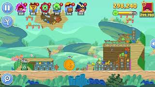 Angry Birds Friends Level 2 Tournament 1387 three stars NO POWER-UP walkthrough 2024-04-27 screenshot 3