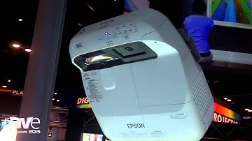 InfoComm 2015: EPSON Demos Brightlink Pro Interactive Projector