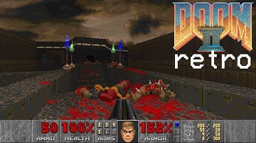 Doom 2 Retro (Source port) - MAP01-03 | 4K/60