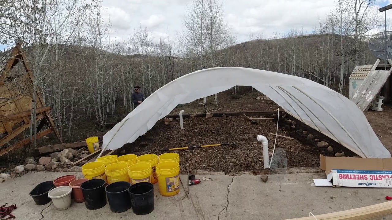 Building our Mountain Greenhouse