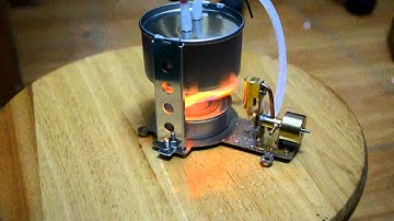 Mini steam engine shaft ventilation  M27 Microcosm