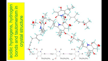 Acidic hydrogens, hydrogen bonds and tautomerism in crystal structure refinement using OLEX2.