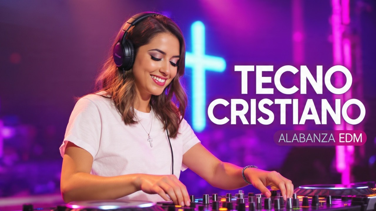 EDM Cristiano Tecno 2026 🙌 Worship Electrónico Moderno  DJ Femenina en Vivo