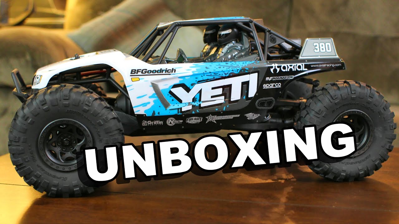 AXIAL YETI JR CAN-AM  Unboxing & Trail Run 