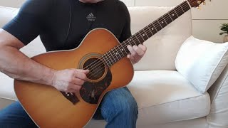 Video thumbnail of "Gino Vannelli - Brother to Brother - Acoustic guitar Cover Fingerstyle"