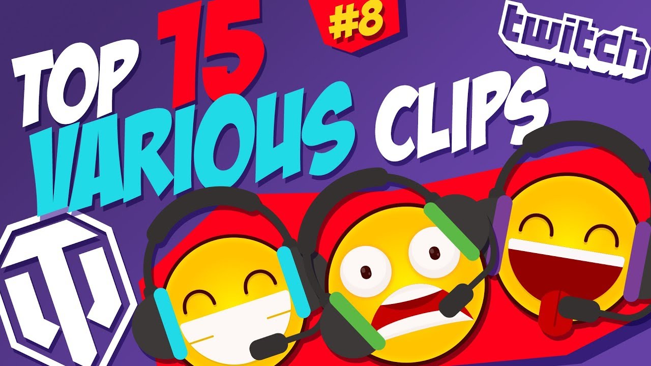#8 TOP 15 Various Moments | World of Tanks