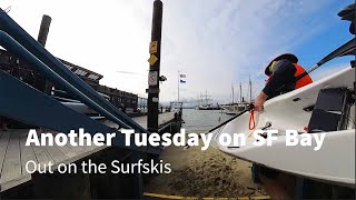Surfski Under The Golden Gate Bridge
